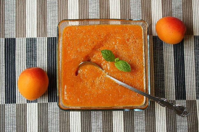 Meruňkový sorbet